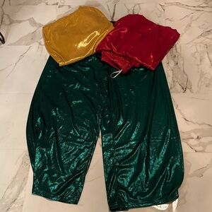 SHEIN metallic pants